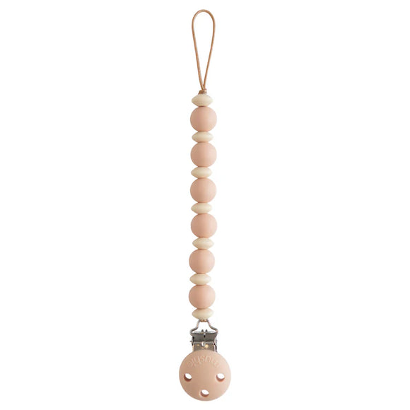 Mushie attache sucette Luna blush 70.067.02