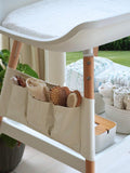 Bo Jungle housse de coussin à langer blanc B430220