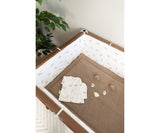 Pericles tapis de parc Bear chocolat PL300BEARCH