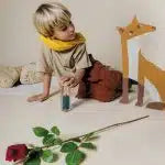 Petit Boum bouteille sensorielle avec liquide en mouvement Petit Prince PBMPRINCE1