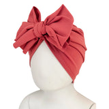 Bidi'Boo turban noeud carmin