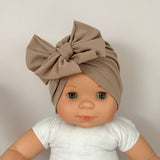 Bidi'Boo turban noeud beige foncé