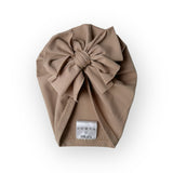 Bidi'Boo turban noeud beige foncé