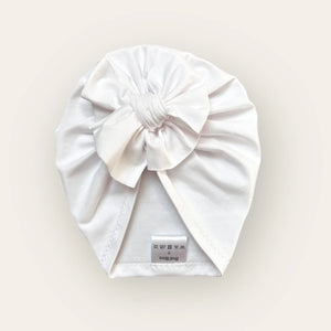 Bidi'Boo turban noeud blanc