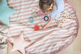 Play&Go Stripes Pink New Toy Storage Bag 4897095301398