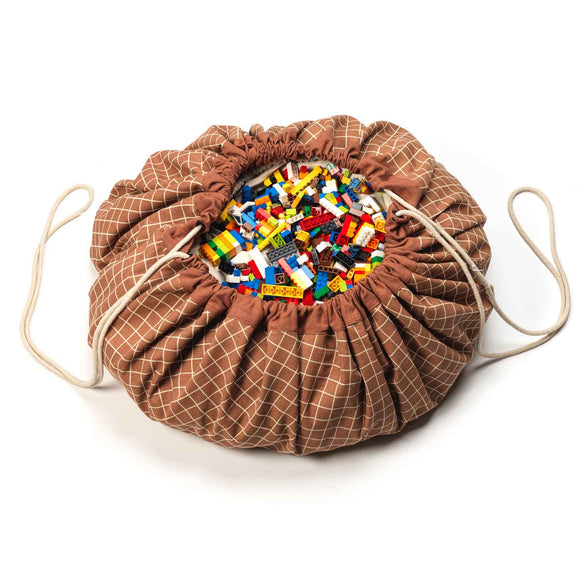 Play & Go Sac De Rangement Pour Jouets organic original brun