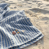 Bemini poncho de bain 9-36m wonder gaze de coton 380BEACH65SU
