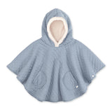 Bemini poncho de voyage 9-36m stone pady quilted + teddy 383QUILT66HU