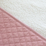 Bemini poncho de voyage pady quilted + teddy 9-36m vintage 383QUILT43HU