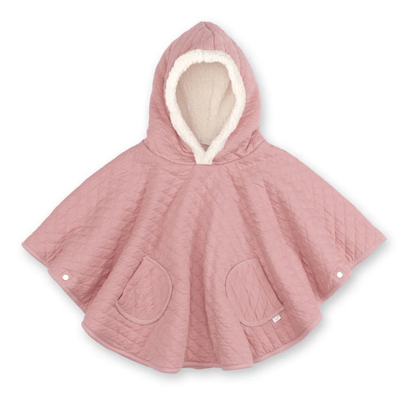 Bemini poncho de voyage pady quilted + teddy 9-36m vintage 383QUILT43HU