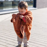 Bemini poncho de voyage 9-36m noisette softy + jersey 383SOFTY40SF