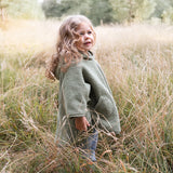 Bemini poncho de voyage 9-36m kaki teddy + pady jersey 383TEDDY79JU