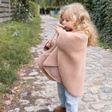 Bemini poncho de voyage 9-36m natural teddy + pady jersey 383TEDDY85JU