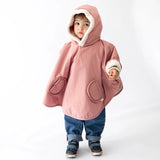 Bemini poncho de voyage 9-36m hibiscus waterproof + teddy 383RAINY55HU
