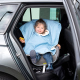 Bemini poncho de voyage 9-36m horizon waterproof + teddy 383RAINY57HU