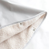 Bemini poncho de voyage 9-36m plum waterproof + teddy 383RAINY90HU