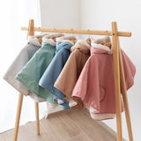 Bemini poncho de voyage 9-36m sauge waterproof + teddy 383RAINY73HU