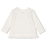 Feetje t-shirt longues manches sweet poppy off white 51602499