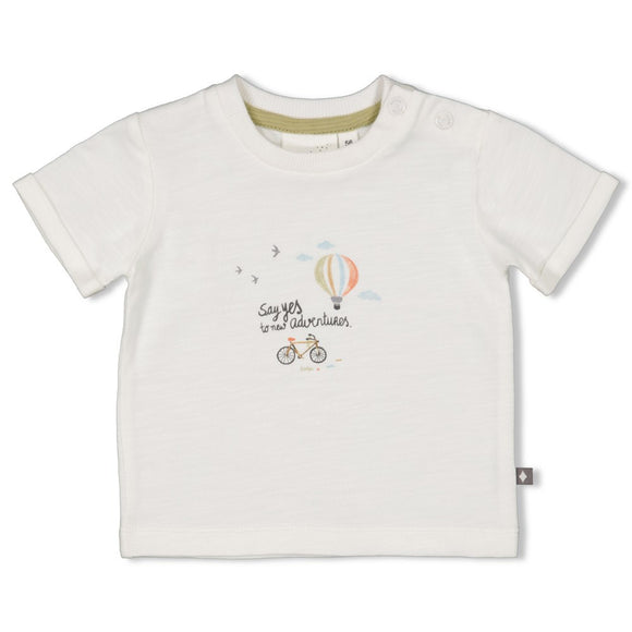 Feetje t-shirt Mini Adventurer offwhite 51700958