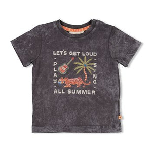 Feetje t-shirt anthracite Happy Rio 51700945