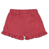 Feetje short Ladybug berry 52100457