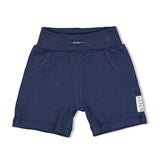 Feetje short côtelé Seaside Happiness indigo 52100466