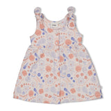 Feetje robe imprimée Sea la Vie rose clair 51400582