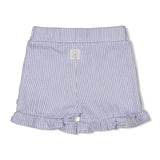 Feetje short rayé gaufré Sea la Vie lavande 52100473