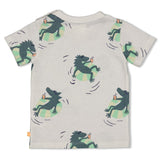Feetje t-shirt imprimé Lagoon Legends blanc 51701036