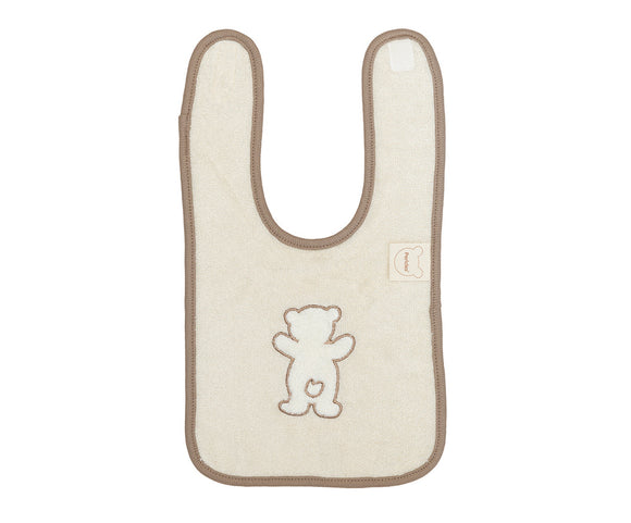 Pericles bavoir velcro small Bear back SL103BEARB