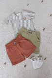 Feetje short Mini Adventurer olive 52100443