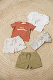 Feetje short Mini Adventurer olive 52100443