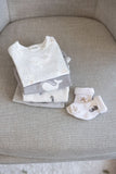 Feetje t-shirt manches longues Sea sweeties à motifs grey 51602689