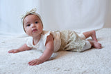 Feetje robe imprimée manches courtes green Let Your Dreams Blossom 51602703