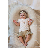 Feetje t-shirt Let your dreams blossom avec fleur crochetée offwhite 51700976