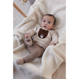 Feetje sweat taupe melange Wild World 51602633