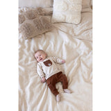 Feetje sweat taupe melange Wild World 51602633