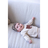 Feetje sweat taupe melange Wild World 51602633