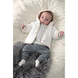 Feetje pantalon ribbed Penguin Cuddles anthracite melange 52202559