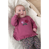 Feetje sweat à volants relaxed fit Afternoon Tea berry 51602826