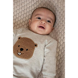 Feetje sweat Tiny Timber Tales grey melange 51602782