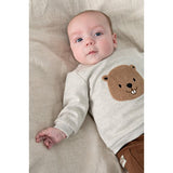 Feetje sweat Tiny Timber Tales grey melange 51602782