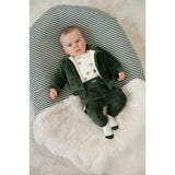 Feetje pantalon en velours côtelé Wiggle and Waddle vert 52202598