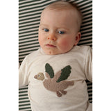 Feetje sweat Wiggle and Waddle offwhite melange 51602840