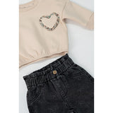 Feetje sweat coupe ample Lucky Bloombird offwhite 51602887