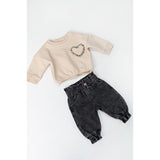 Feetje sweat coupe ample Lucky Bloombird offwhite 51602887