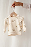 Feetje sweat imprimé offwhite relaxed Let Your Dreams Blossom 51602703