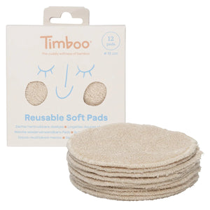 Timboo lingettes douces réutilisables frosted almond TM-WIP01-538