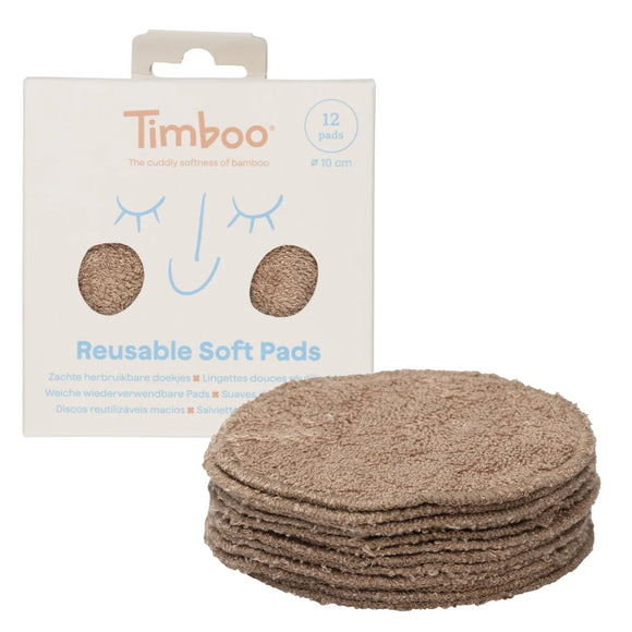 Timboo lingettes douces réutilisables savannah sand TM-WIP01-546