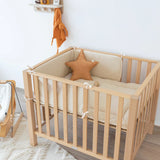 Bemini tour de lit et parc 30x180cm cream pady quilted 208QUILT29QU